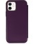 Newface iPhone 11 Kılıf Dolpin Kapaklı - Derin Mor 3