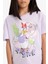 Kız Çocuk Disney Mickey Mouse &Friends Relax Fit Bisiklet Yaka Kısa Kollu Tişört E2629A825SM 5