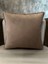 Elite Ithal Ipek Kadife Kahve Renk Kırlent Kılıfı 43X43CM 1 Adet 1