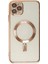 Newface iPhone 11 Pro Kılıf Kross Magneticsafe Kapak - Rose 1