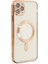 Newface iPhone 11 Pro Kılıf Kross Magneticsafe Kapak - Rose 2