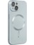 Newface iPhone 14 Plus Kılıf Moshi Lens Magneticsafe Silikon - Sierra Blue 2