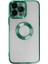 Newface iPhone 14 Pro Kılıf Slot Silikon - Köknar Yeşili 1