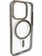 Joko iPhone 14 Pro Crown Lens Standlı Magsafe Kapak - Titan Gri 1