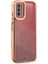 Newface Samsung Galaxy A03S Kılıf Liva Lens Silikon - Rose 1