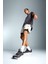 fit Slim Fit Dar Kesim Sporcu Penye Taytlı ŞORT E2759AX25SM 3