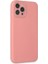 Newface iPhone 12 Pro Max Kılıf Lansman Glass Kapak - Pembe 3
