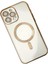 Newface iPhone 13 Pro Kılıf Kross Magneticsafe Kapak - Gold 3
