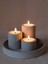 Elite Beton Tepsili Mum Set (Tealight Mum Hediyemiz) 1 Adet 1