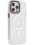 Newface iPhone 14 Pro Kılıf Dinamik Magneticsafe Silikon - Şeffaf 1