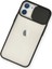Newface iPhone 11 Kılıf Palm Buzlu Kamera Sürgülü Silikon - Siyah 3