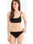 Regular Fit Bürümcük Siyah Bikini Üstü-Fall in Love B7207AX25SM 2