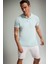 %100 Pamuk Slim Fit Dar Kesim Polo Yaka Kısa Kollu Pamuklu Nakışlı Pike Tişört E2633AX25SM 1