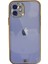 Newface iPhone 12 Kılıf Liva Taşlı Silikon - Mor 1