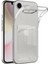 Newface iPhone 16E Kılıf Kart Şeffaf Silikon - Şeffaf 1