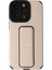 Newface iPhone 13 Pro Max Kılıf Mega Standlı Silikon - Gold 1