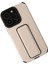 Newface iPhone 13 Pro Max Kılıf Mega Standlı Silikon - Gold 2