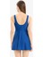 Regular Fit Yuvarlak Yaka Etekli Mayo-Fall in Love E1542AX25SM 4
