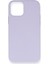 Newface iPhone 12 Mini Kılıf Nano Içi Kadife Silikon - Lila 1