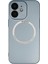 Newface iPhone 12 Kılıf Jack Magneticsafe Lens Silikon - Sierra Blue 1