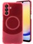 Newface Samsung A26 Kılıf Maya Karbon Kapak - Bordo 2