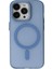 Newface iPhone 14 Pro Kılıf Lodos Magneticsafe Mat Kapak - Sierra Blue 1