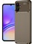 Newface Samsung Galaxy A06 Kılıf Auto Focus Karbon Kapak - Kahverengi 2