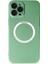 Newface iPhone 12 Pro Kılıf Jack Magneticsafe Lens Silikon - Yeşil 1
