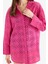 Regular Fit Pamuklu Brode Plaj Gömleği-Fall in Love C0506AX25SM 5