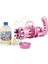 Elite Pilli Köpüklü Oyuncak Tabanca Köpük Makinesi Bubble Machine Pembe 500 ml Köpük Hediye 1 Adet 1