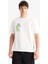 %100 Pamuk Rick and Morty Comfort Regular Fit Rahat Kalıp Bisiklet Yaka Sırt Baskılı Kısa Kollu Tişört B5369AX25SP 3