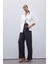 Oversize Geniş Kalıp Basic Düz Poplin Uzun Kollu Gömlek T8735AZ25SP 2