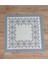 Elite Kilim Desenli Baskılı Polyester Kumaş Fiskos Örtüsü (95×95CM) 1 Adet 1