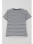 Erkek Çocuk Tişört Patlı Çizgili 1-4 Yaş, Beyaz 2