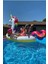 Elite Unicorn Tek Boynuzlu Tutamaçlı Mega Boy Ada Binici At Havuz, Deniz 201CM x 140CM x 97CM Pompa, Yama 1 Adet 1