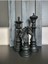Elite 3'lü Set Dekoratif Satranç Biblo Takımı, Satranç Heykel Set, Chess Set, Şah Vezir At Dekoratif Biblo 1 Adet 1