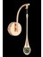 Istanbul Avize Aplik Mercure Tekli Gold Ledli 3 Renk Modern LED Aplik 2