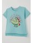 Erkek Çocuk Tişört Lig Yıldızı Dinozor Baskılı 2-6 Yaş, Açık Mavi 3