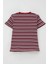 Erkek Çocuk Tişört Patlı Çizgili 1-4 Yaş, Kırmızı 2
