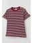 Erkek Çocuk Tişört Patlı Çizgili 1-4 Yaş, Kırmızı 3