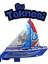 Elite Sail Boat Pilli Sahil Teknesi Su Teknesi Suda Yüzen Dekoratif Oyuncak Tekne 1 Adet 1