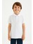 Erkek Çocuk Polo Yaka Basic Kısa Kollu Okul Tişört AK-6050 2