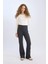 Wide Leg Geniş Paça Esnek Belli Uzun Boy Pantolon E4387AX24WN 4