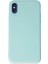 Newface iPhone x Kılıf First Silikon - Turkuaz 1
