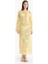 Regular Fit Uzun Kollu Dantelli Maxi Plaj Elbisesi-Fall in Love E0603AX25SM 1