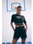 fit Nba Brooklyn Nets Crop Bisiklet Yaka Kısa Kollu TIŞÖRT B9953AX25SM 1