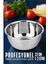 Inox Kase - 22 cm 1.2 Litre Karıştırma Kabı Profesyonel 304 Paslanmaz Çelik 1