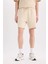 Slim Fit Dar Kesim Dar Paça Basic Düz Şort B8674AX25SP 1