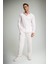 Yazlık Viskon Jogger Pantolon Regular Fit Normal Kesim Keten Karışımlı Düz Paça Cepli B4867AX25SM 2