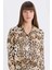 Regular Fit Leopar Desenli Uzun Kollu Gömlek I8266AZ25SP 1